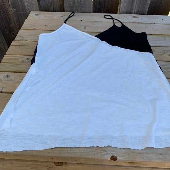Zara Black and White Tank Top - Picture 2 of 3